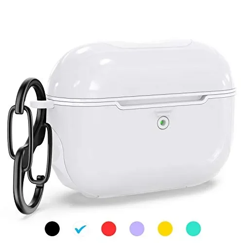 Cover Airpods Pro, Custodia Pro,ORETech Heavy Duty Pro Bianca