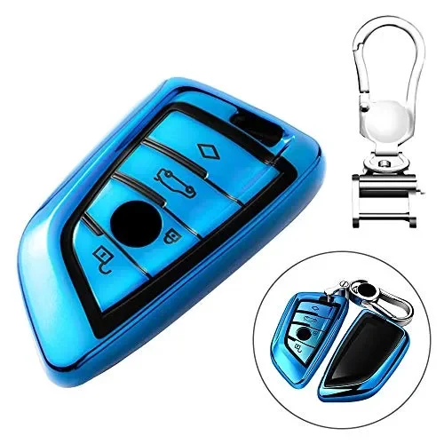 Cover per Chiave auto BMW, Protezione Completa, Evitare che la Argento