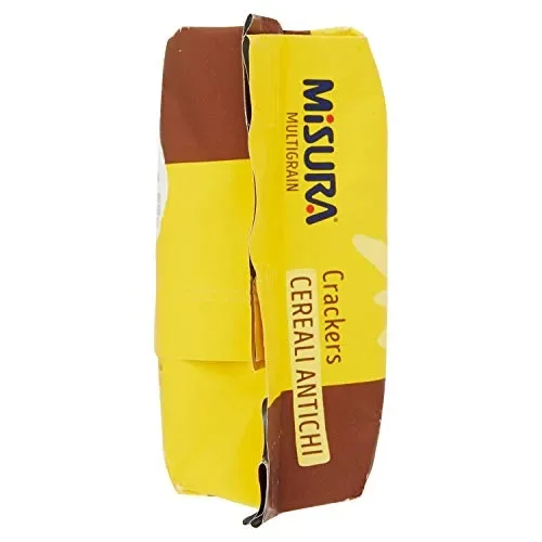 CRACKERS MULTIGRAIN CON CEREALI ANTICHI MISURA 350 GR 50 % GRASSI SALATINI… Vendita online - immagine 2