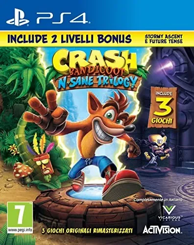 Crash Bandicoot N.Sane Trilogy + 2 Livelli Bonus – PlayStation 4