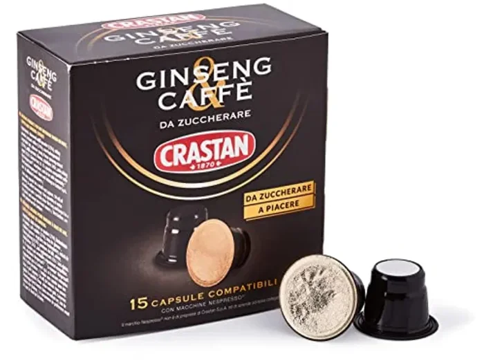 Crastan Capsule Compatibili Nespresso Ginseng, 15 Capsule - immagine 3