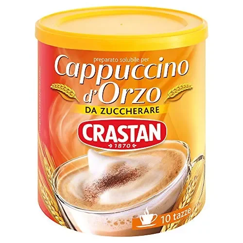 Crastan Nocciolino – Cappuccino Solubile Gusto Nocciola – Barattolo Da 150 Gr. – 12 Tazze - immagine 2