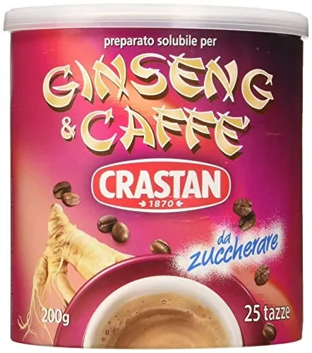Crastan Preparato per Bevanda solubile Ginseng & Caffè da zuccherare – 6…