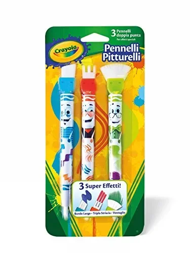 CRAYOLA 05-1061 – Set 3 Pennelli Pitturelli