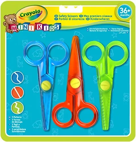 Crayola 81-8119-E-000 – 3 Forbici per Bambini