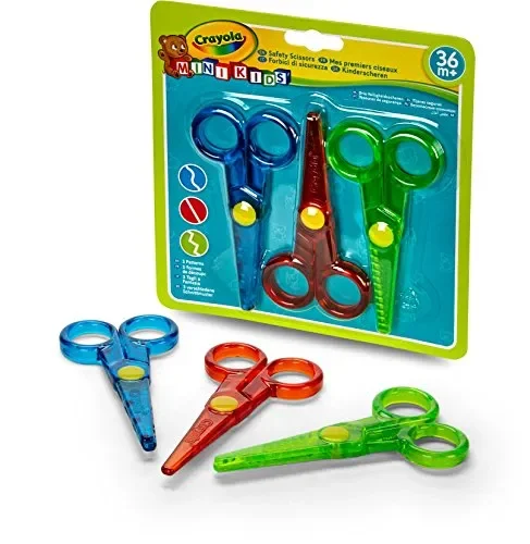 Crayola 81-8119-E-000 – 3 Forbici per Bambini - immagine 2