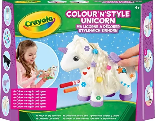 CRAYOLA Colour n Style Unicorn – Kit Artistico con pennarelli Lavabili con…