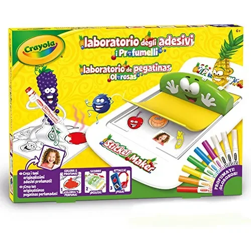 CRAYOLA- Laboratorio Profumelli Set per Creare Adesivi Profumati,… Online ora