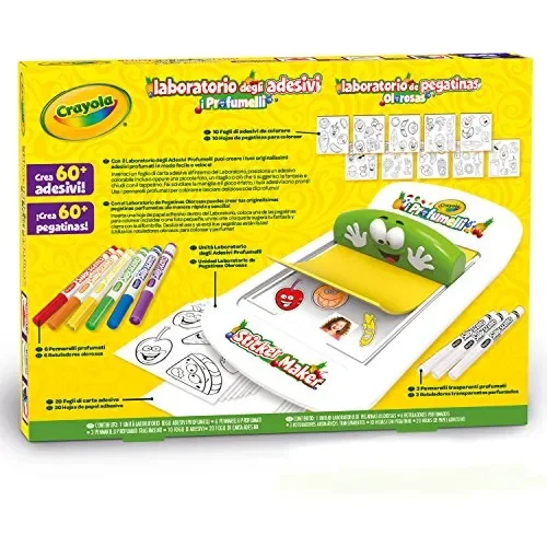 CRAYOLA- Laboratorio Profumelli Set per Creare Adesivi Profumati,… Online ora - immagine 2
