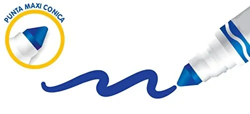 CRAYOLA, Pennarelli Lavabili a Punta Conica Grossa, Confezione da 24 Pezzi in Colori Assortiti, Età Consigliata: da 3 Anni - immagine 3