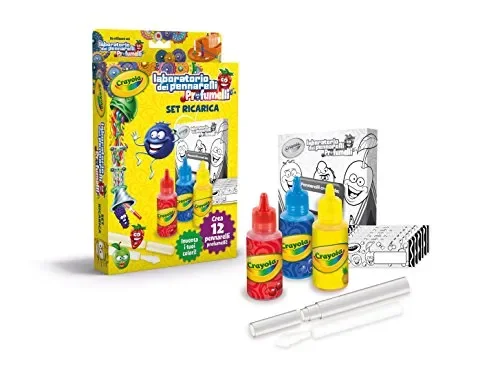 CRAYOLA- Set Ricarica Laboratorio dei Pennarelli Profumelli, 25-7245 - immagine 2