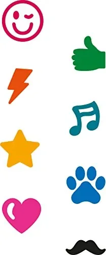 CRAYOLA Ulra Pennarelli Ultra-Lavabili, Punta a Stampino, per multicolore - immagine 3