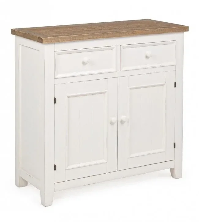 Credenza 2 Ante 2 Cassetti Elvia in Legno