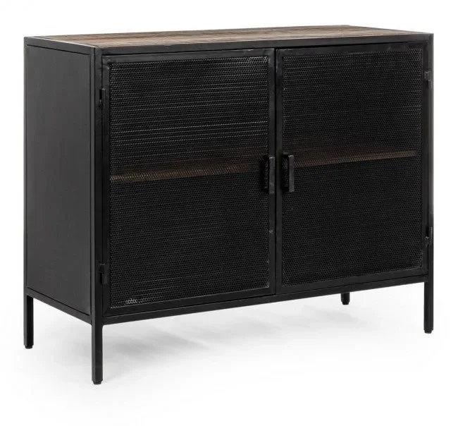 Credenza 2 Ante Roderic in Metallo