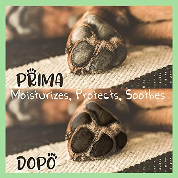 Crema Polpastrelli Cane Naturale Dulàc Made in Italy con Vitamina E, Burro di Karité, Cera d’Api – Crema Zampe Cane Idratante, Ripara e Protegge i Cuscinetti da Neve, Terreno e Agenti Esterni - immagine 3