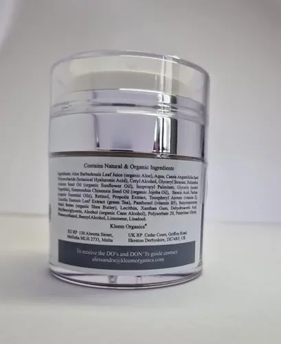 Crema Viso Antirughe Acido ialuronico con Retinolo e Collagene – Eletta Miglior Crema Antirughe Donna e Uomo per Rughe, Macchie Scure e Linee Sottili – 50ml - immagine 3