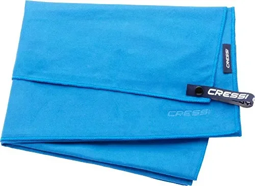 Cressi Fast Drying Towel, Asciugamano Sportivo in 50 x 100 cm, Azzurro - immagine 2