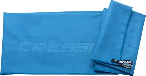 Cressi Fast Drying Towel, Asciugamano Sportivo in 50 x 100 cm, Azzurro - immagine 3