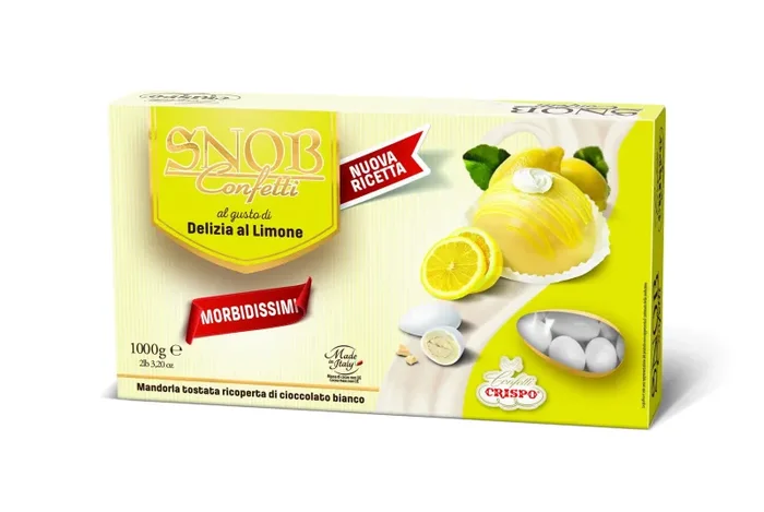 Crispo Confetti 1 kg Bianco Delizia al Limone