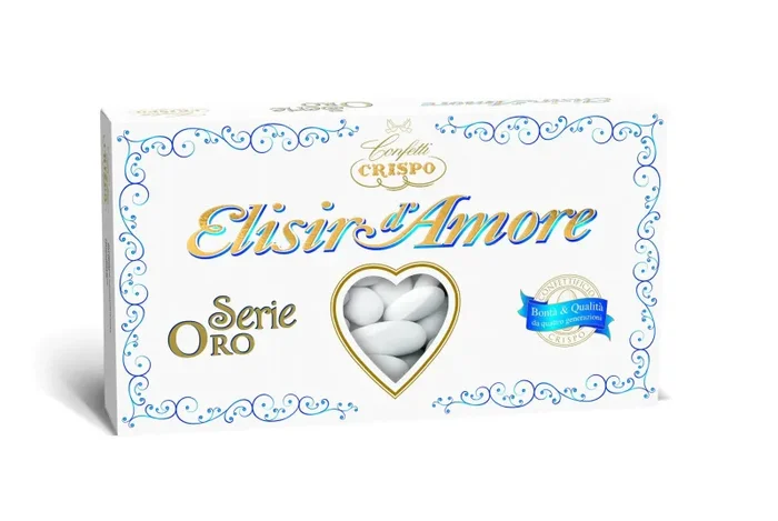 Crispo Confetti 1 kg Bianco Serie Oro