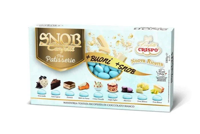Crispo Confetti 1 kg Celeste Gusti Assortiti Mix Patisserie