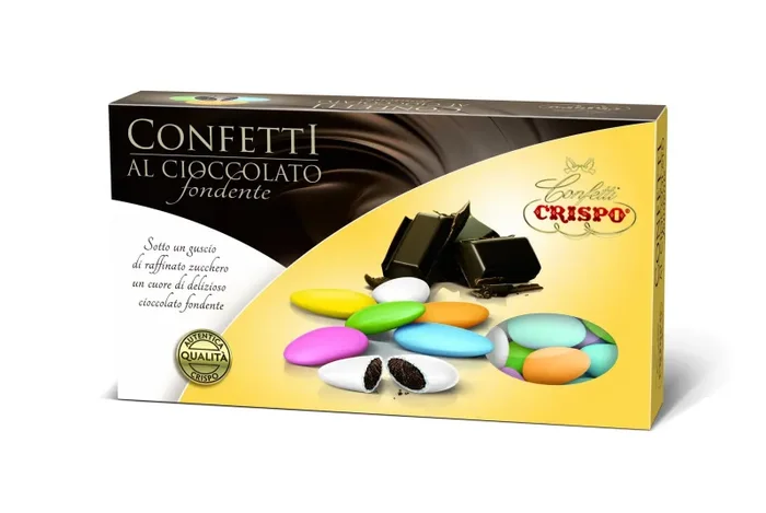 Crispo Confetti Assortiti 1 kg Cioccolato Fondente Vendita calda