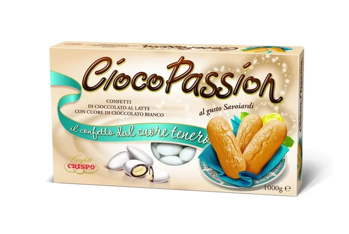 Crispo Confetti Bianco 1 kg Savoiardi Ciocop.