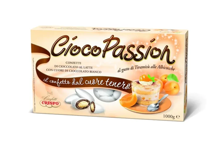 Crispo Confetti Bianco 1 kg Tiramisu’ alle Albicocche Sconti