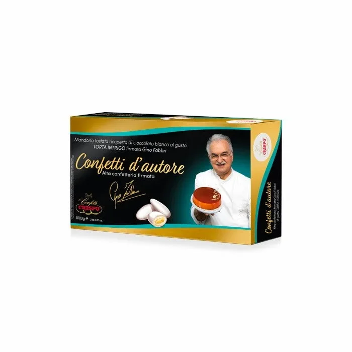 Crispo Confetti Bianco 1 kg Torta Intrigo D’Autore