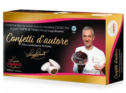 Crispo Confetti Bianco 1 kg Torta Setteveli D’Autore
