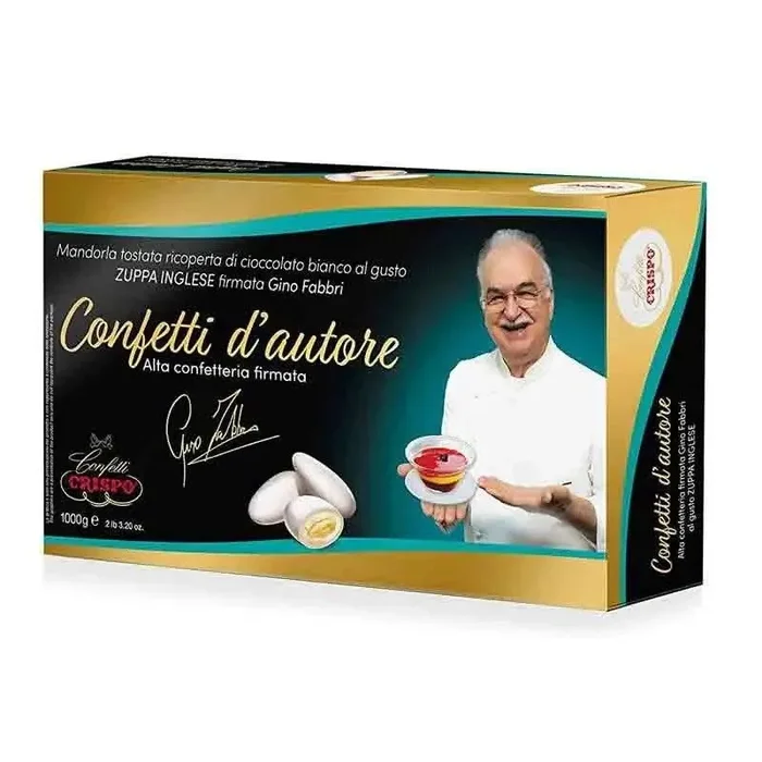 Crispo Confetti Bianco 1 kg Zuppa Inglese D’Autore