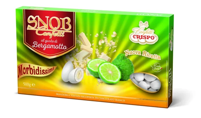 Crispo Confetti Bianco 500 gr Bergamotto