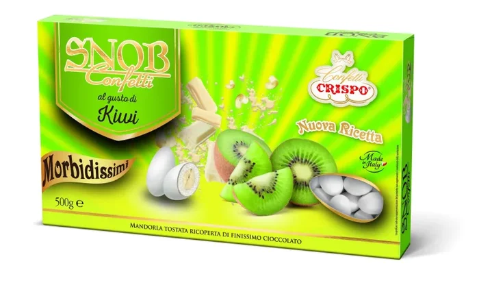 Crispo Confetti Bianco 500 gr Kiwi