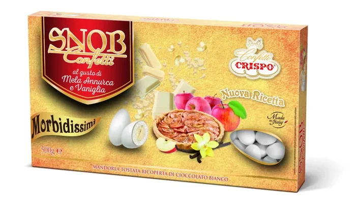 Crispo Confetti Bianco 500 gr Mela Annurca Vaniglia