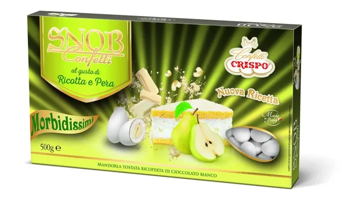 Crispo Confetti Bianco 500 gr Ricotta e Pera