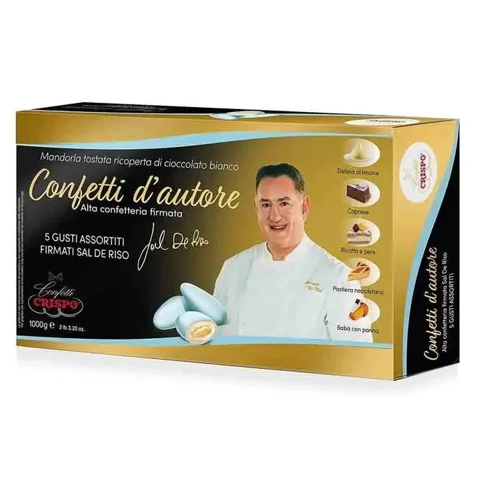 Crispo Confetti Celeste 1 kg Gusti Assortiti D’Autore