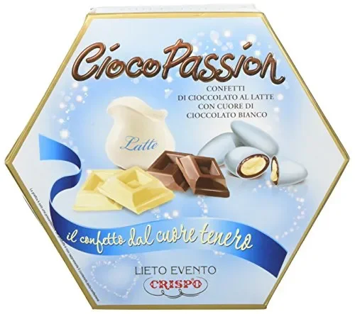 Crispo Confetti Cioco Passion Lieto Evento – Colore Celeste – 500 g