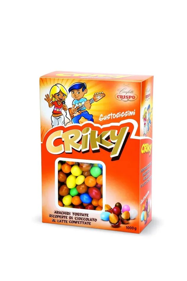 Crispo Confetti Criky 1 kg Arachidi Assortiti