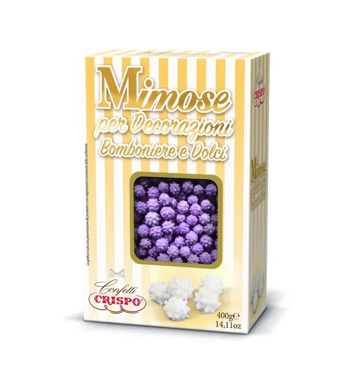Crispo Mimose di Zucchero Lilla 400 gr