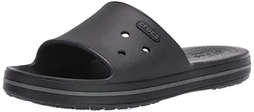 Crocs Crocband III Slide, Ciabatte Unisex – 39/40 EU, Nero Noire Graphite 02s