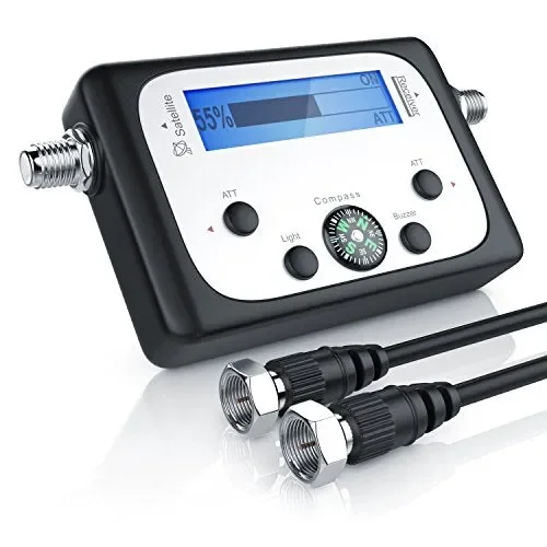 CSL SAT-Finder – Rilevatore di Segnale satellitare – Display LCD – digitale