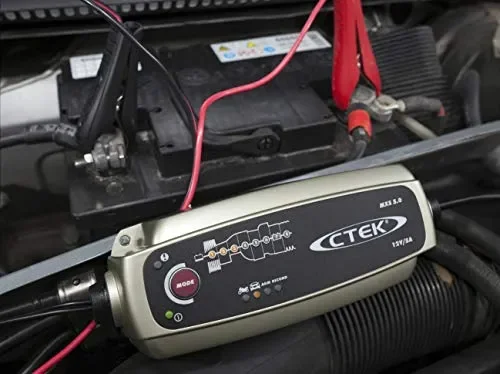 CTEK MXS 5.0 Caricabatterie Automatico (Carica, Mantiene e Ripristina… - immagine 3