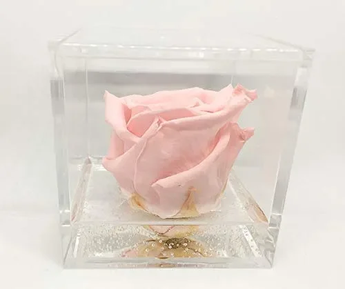 Cubo Rosa stabilizzata rosa 6cm, profumata è una vera e propria che…