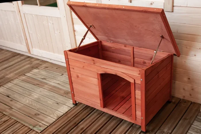 Cuccia per Cani 104×66 cm in Legno