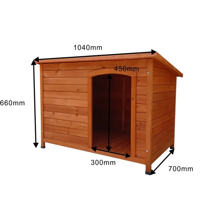 Cuccia per Cani 104×66 cm in Legno - immagine 2