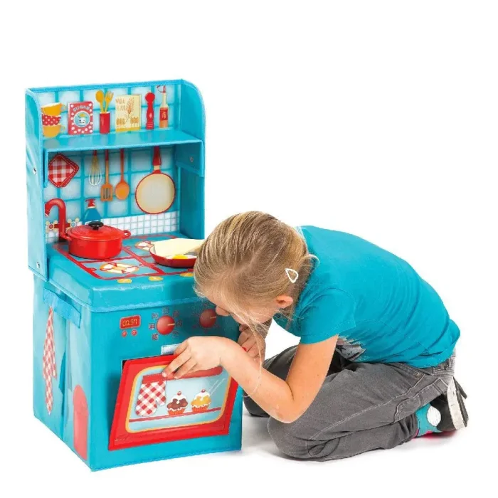 Cucina per Bambini Scatola Porta Oggetti Fun 2 Give Blu - immagine 2