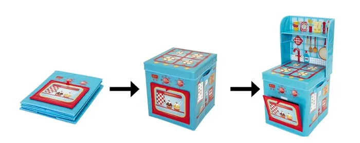 Cucina per Bambini Scatola Porta Oggetti Fun 2 Give Blu - immagine 3