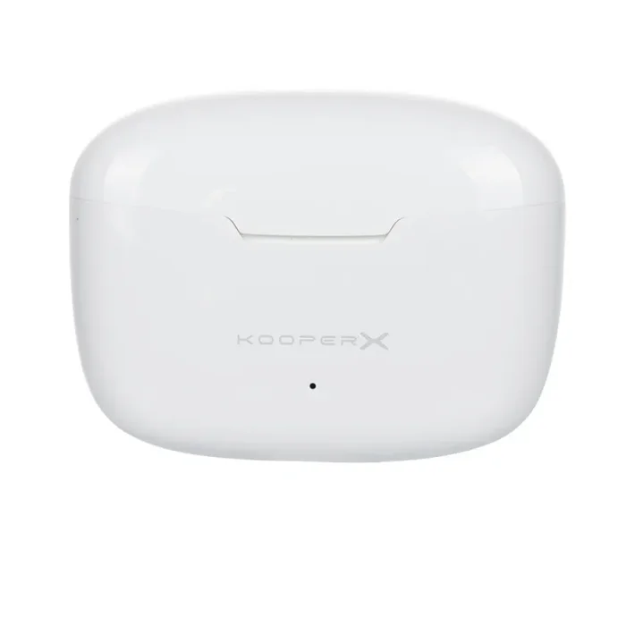 Cuffie Auricolari Wireless con Custodia per Ricarica Kooper Bianco - immagine 2