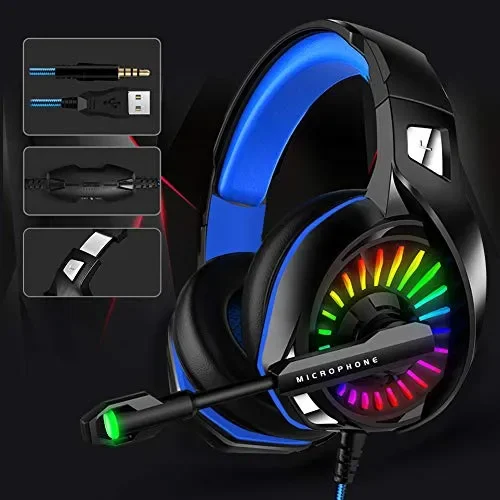 Cuffie Gaming per PS4 e PC, WZTO da con Microfono e Bass… - immagine 2