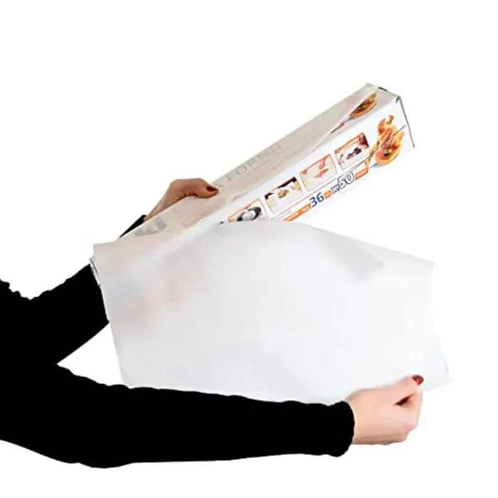 Cuki – Carta Forno Antiaderente su Entrambi Lati, con Taglierina, Formato 36×50 m - immagine 3